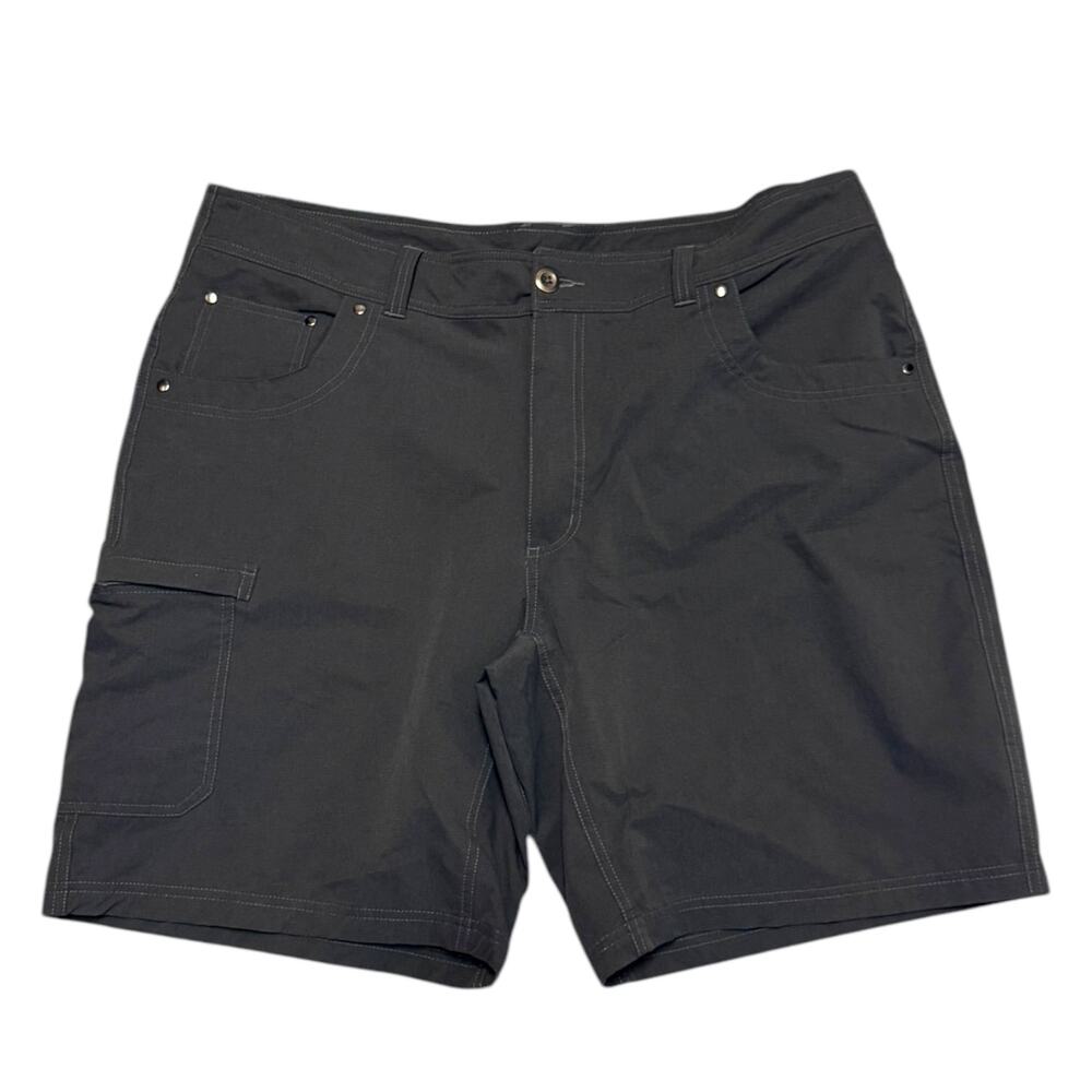 Pacific Trail Hiking Walking Gray Cargo Shorts Size 40 EUC